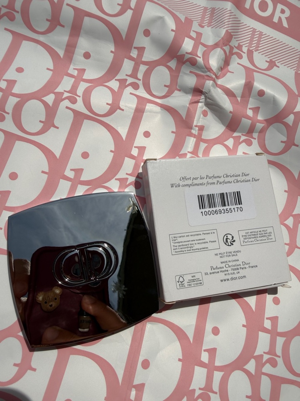 Christian Dior Double Mirror New in box limited edition AMAZING🌸